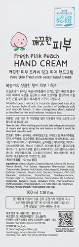 Fresh Pink Peach Hand Cream 2