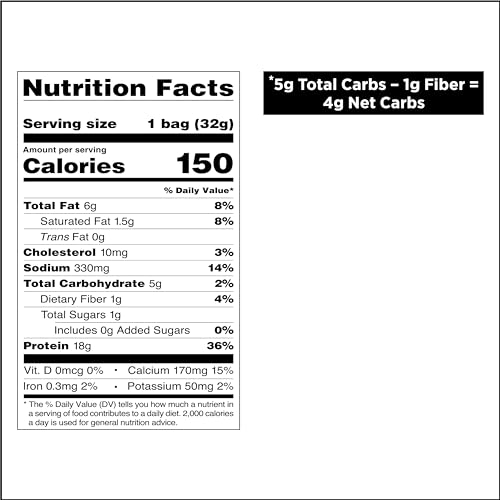 Nacho Cheese Tortilla Style Protein Chips 2