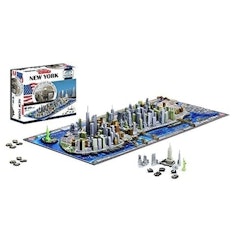 4D New York City Skyline