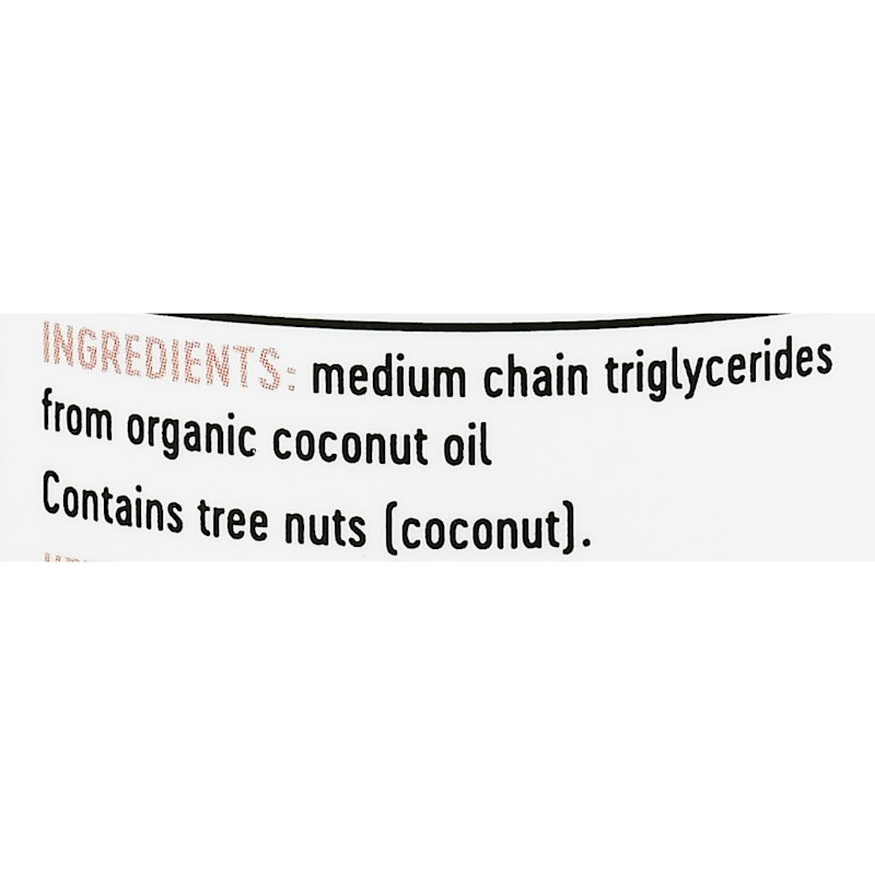 100% Potency Organic MCT Oil 3