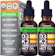 Nusava Organic Vitamin D3 K2 Drops w MCT Oil Omega 3 1