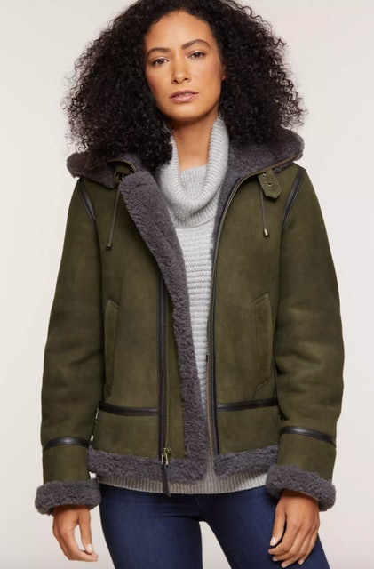 10 Best Women's Shearling Coats in 2022 (Levi's, Overland, and More) 3