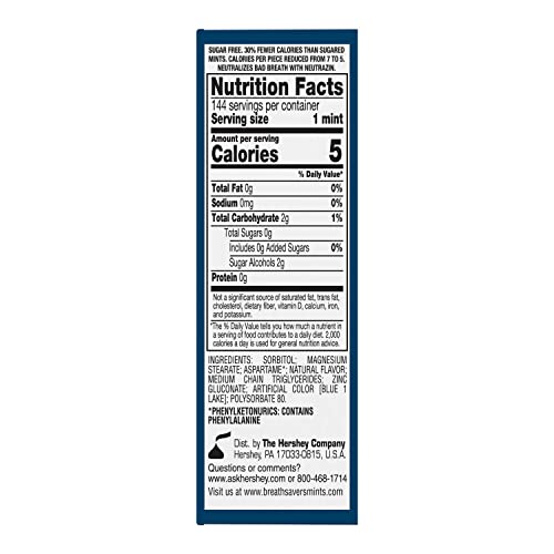 Peppermint Sugar Free Breath Mints 2