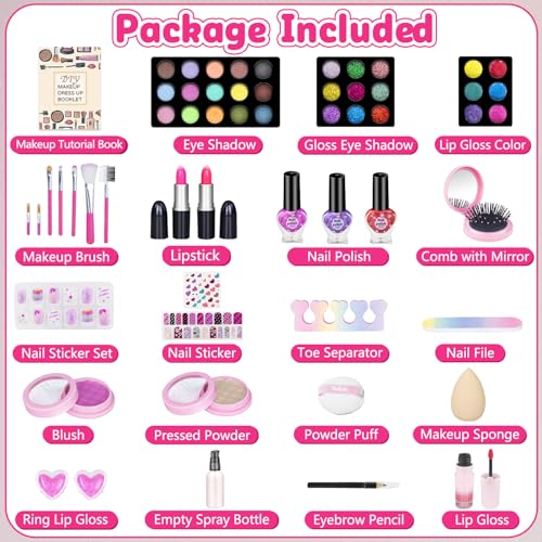 59 Piece Kids Makeup Kit for Girls 2