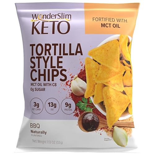 KETO Tortilla Chips with MCT Oil, BBQ 1