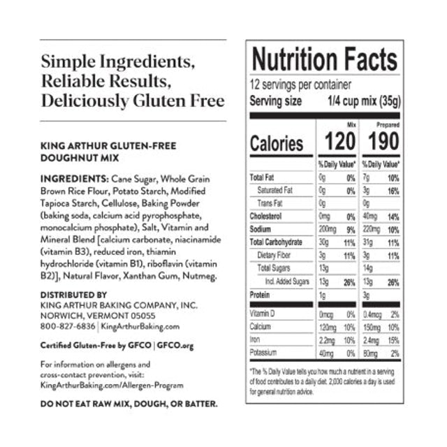 Gluten-Free Doughnut Mix 2