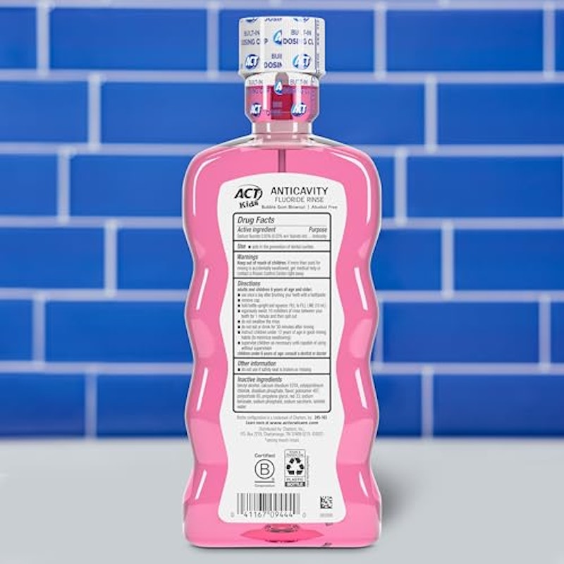 Anticavity Fluoride Rinse, Bubble Gum Blowout 2