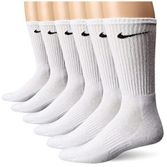 Performance Cushion Crew Socks with Band (6 Pairs)