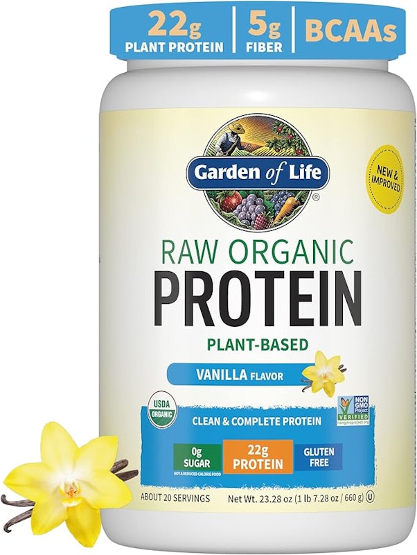 Organic Vegan Vanilla Protein Powder 1