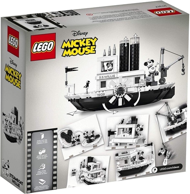 Ideas Disney Steamboat Willie Building Kit 3