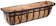 Panacea Flat Iron Series Window and Deck Planter 1