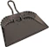 Edward Tools Black Metal Dustpan 1