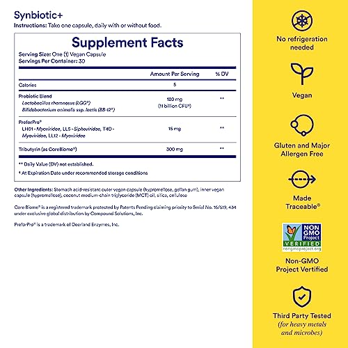 Synbiotic+ Prebiotic, Probiotic, Postbiotic 2