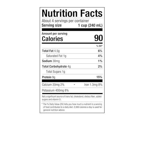 Pacific Foods Organic Soy Unsweetened Original Plant-Based Beverage, 32oz (Pack of 4) 2