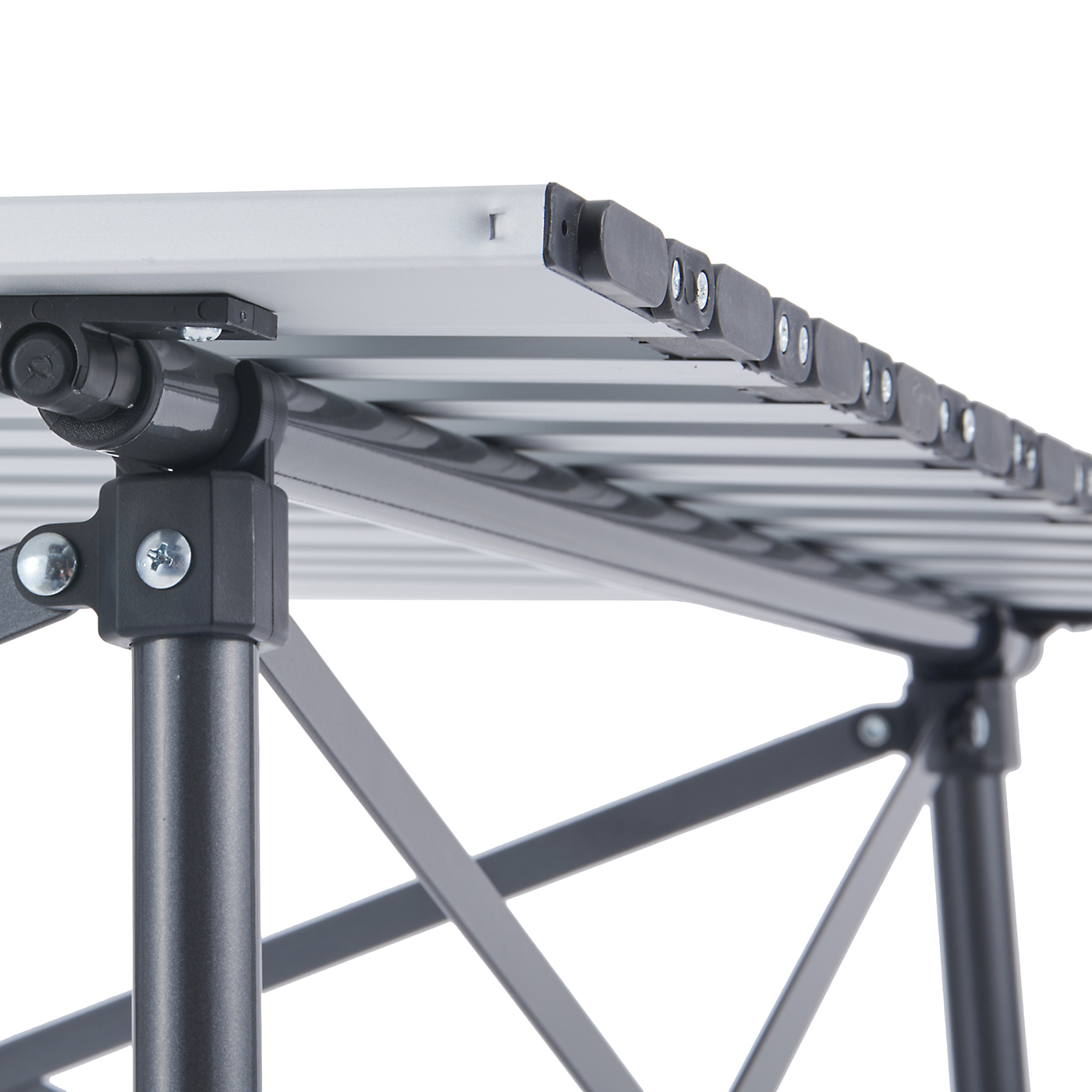 Lightweight Aluminum Folding Square Table 6