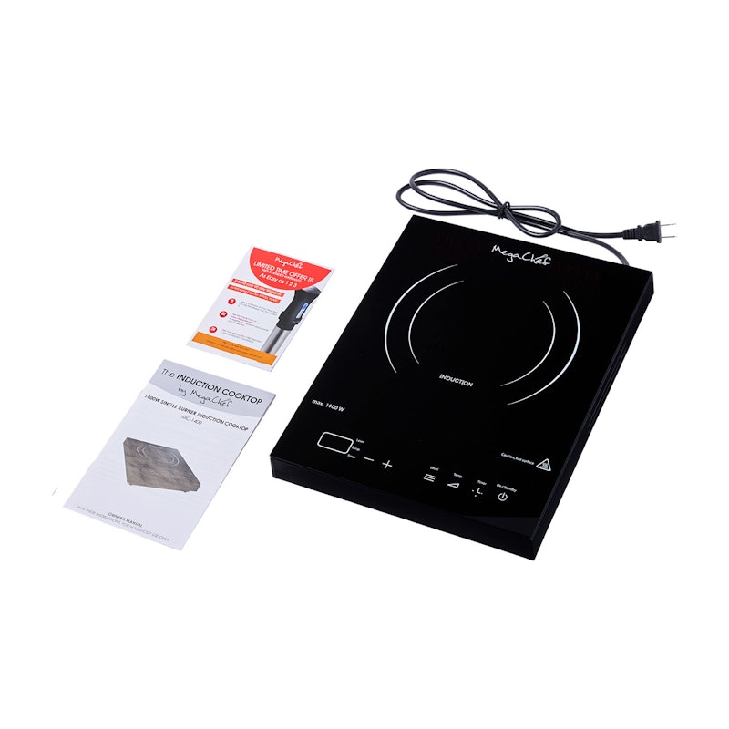 Portable Single Induction Countertop Cooktop with Digital Control Panel 3