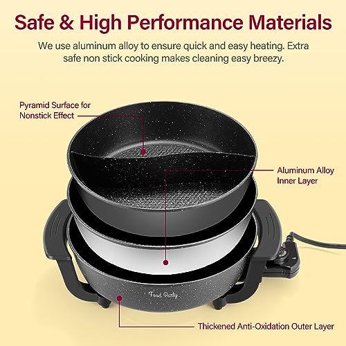 Electric Hot Pot with Divider 2