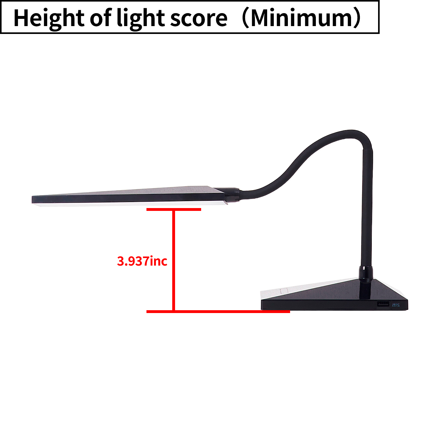 LED Desk Lamp with USB Charging Port 4