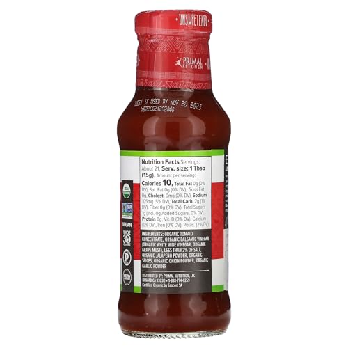 Spicy Organic Unsweetened Ketchup 2
