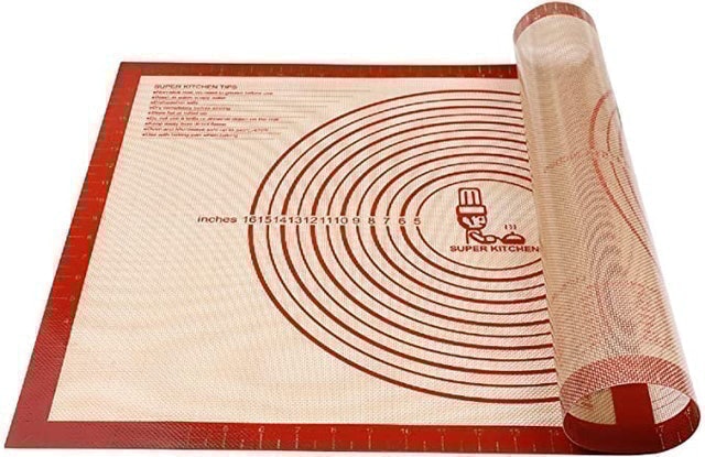 Non-Slip Silicone Pastry Mat With Measurements 1