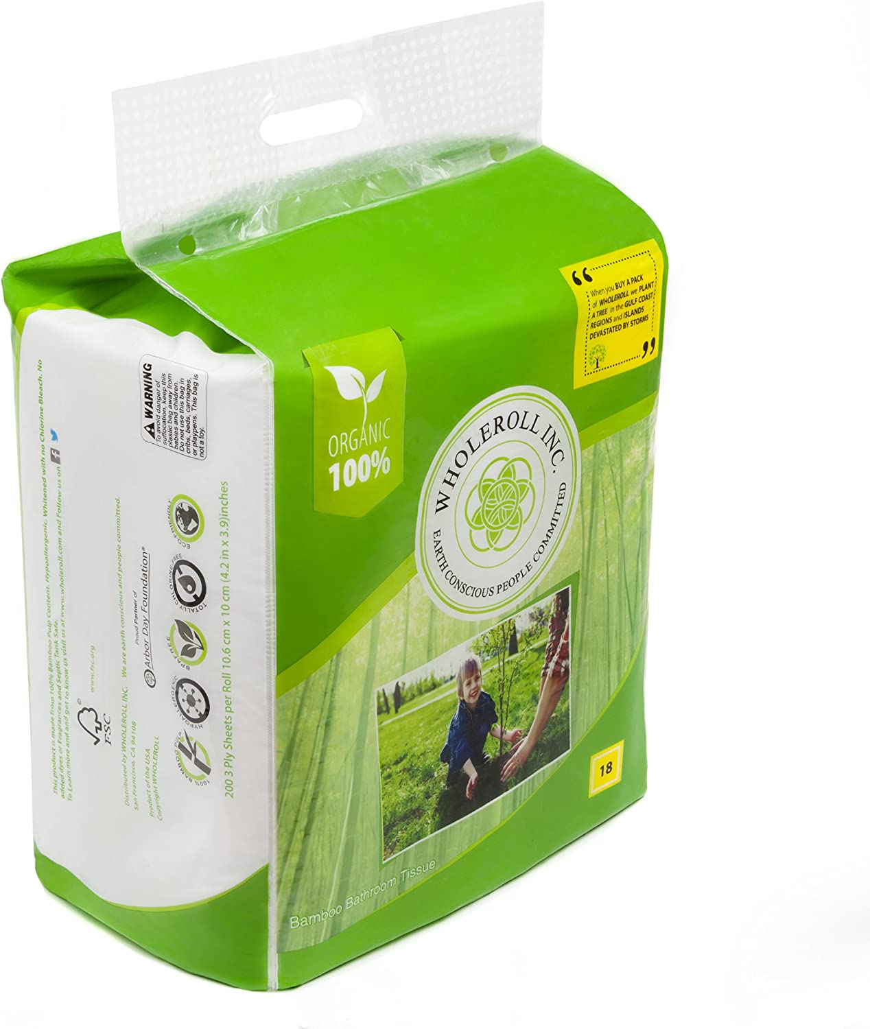Organic Bamboo Toilet Paper 2