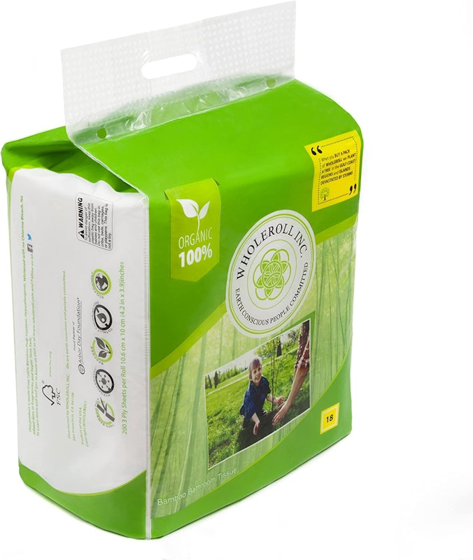 Organic Bamboo Toilet Paper 2