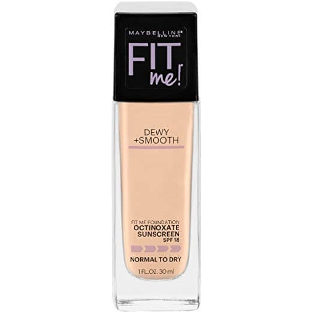 Maybelline New York Fit Me Dewy + Smooth Foundation 1