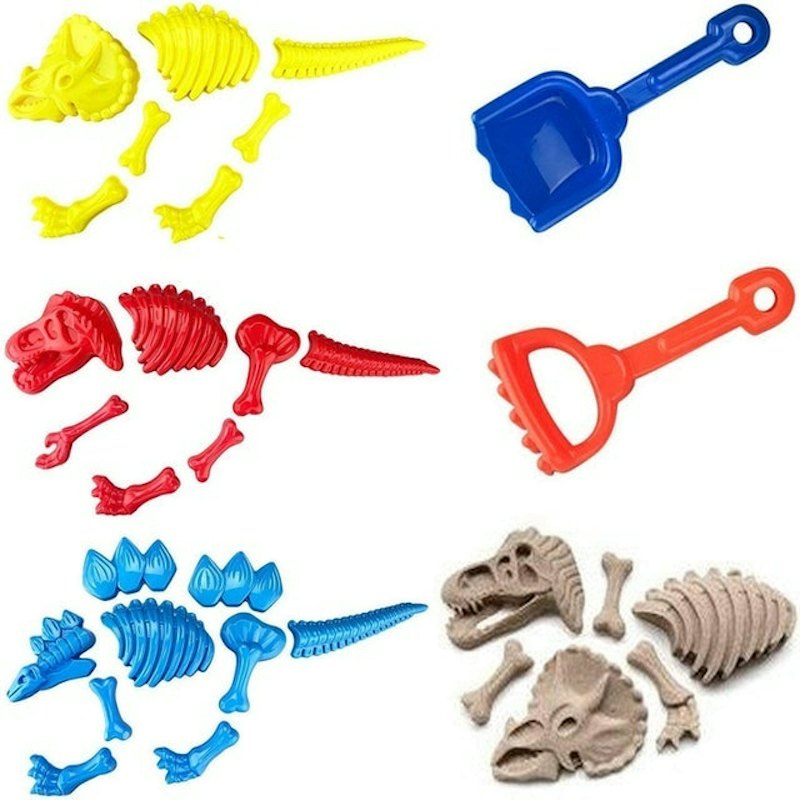 Large Dinosaur Fossil Sand Molds 1