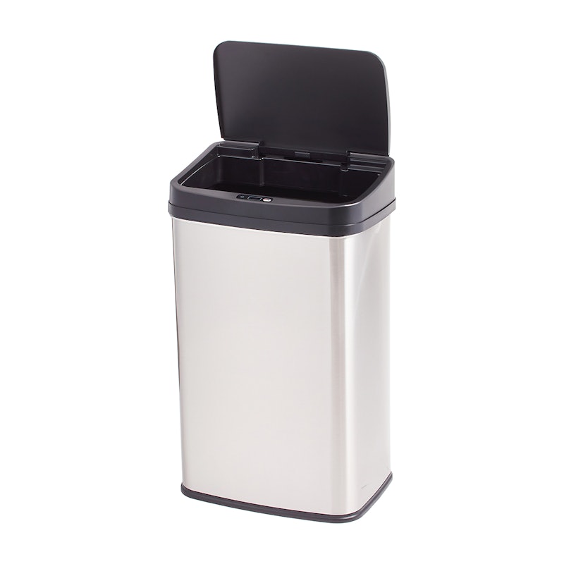 Rectangular Motion Sensor Trash Can 2