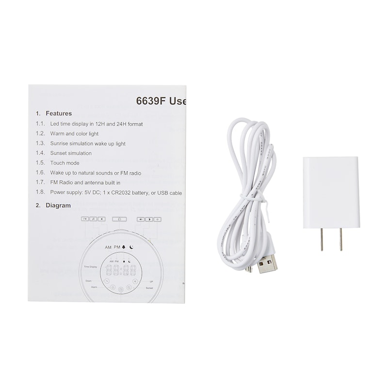 Sunrise Digital LED Alarm Clock 22