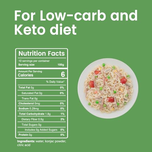 Konjac Noodle Low Carb Pasta Shirataki Spaghetti 2