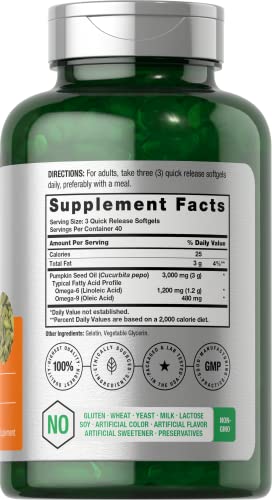 Pumpkin Seed Oil 3000 mg 2