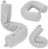 Dot&Dot Twist Memory Foam Travel Pillow 1