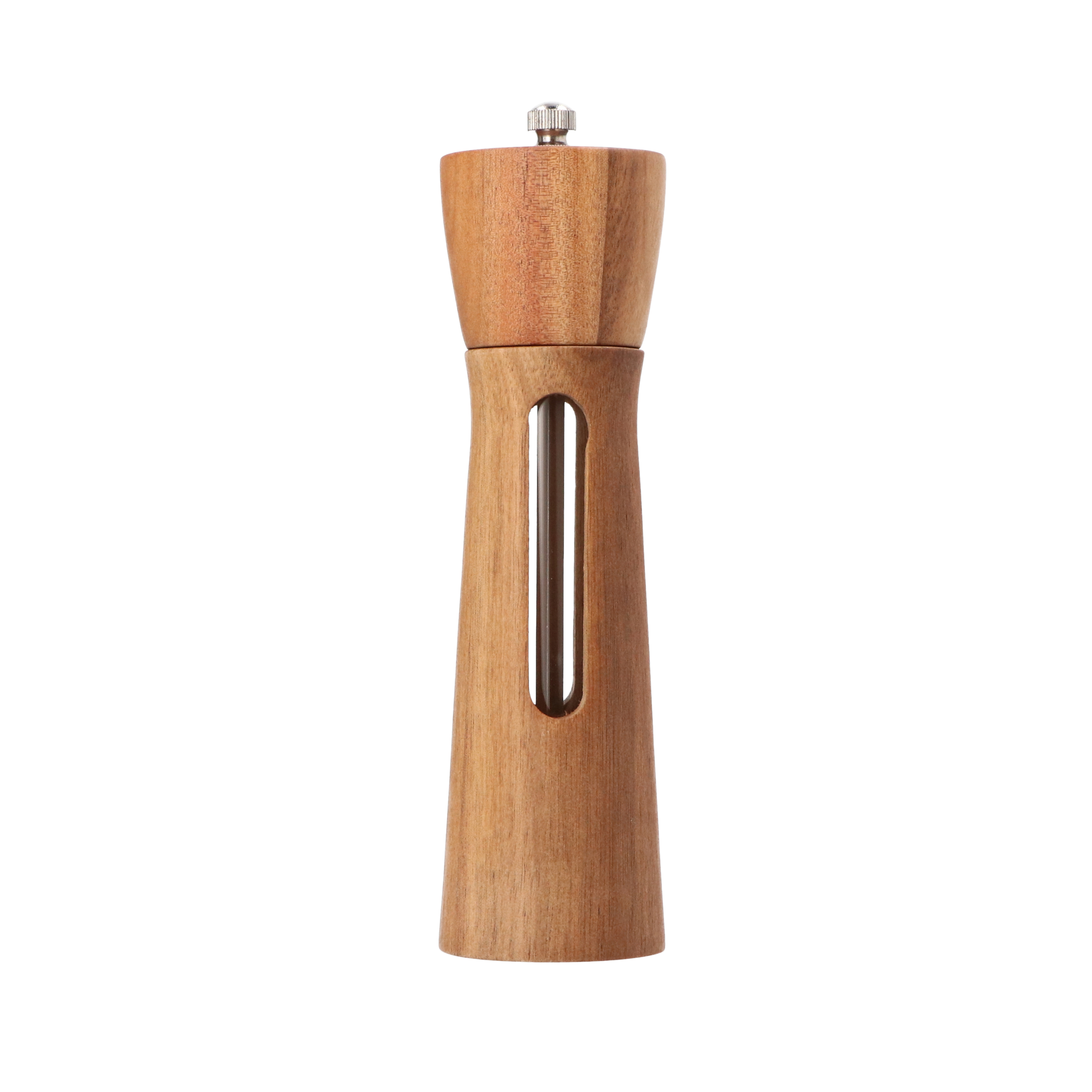 2 Piece Acacia Salt and Pepper Grinder Set 1