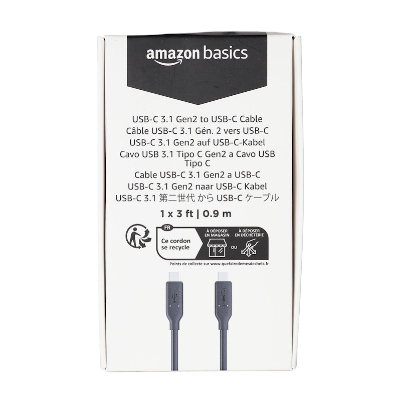 USB-C to USB-C 3.1 Gen 2 Fast Charging Cable 3