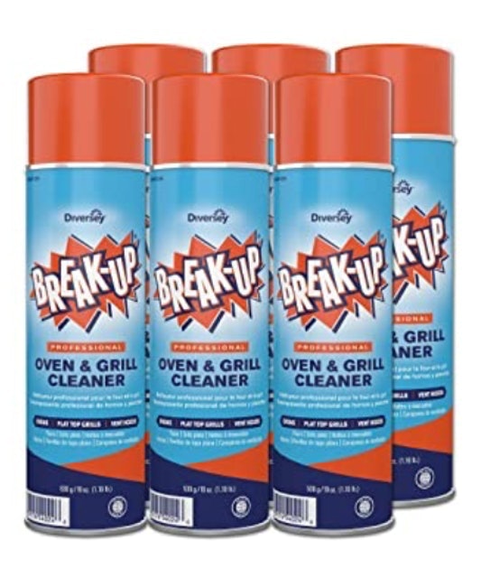 Break-Up Professional Oven and Grill Cleaner 1