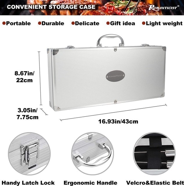 20-Piece Grill Accessories Kit With Cooler Bag  4