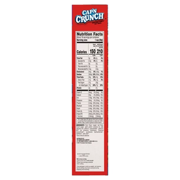 Cap'n Crunch Family Size 2
