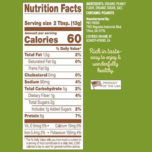Powdered Peanut Butter - Organic 2