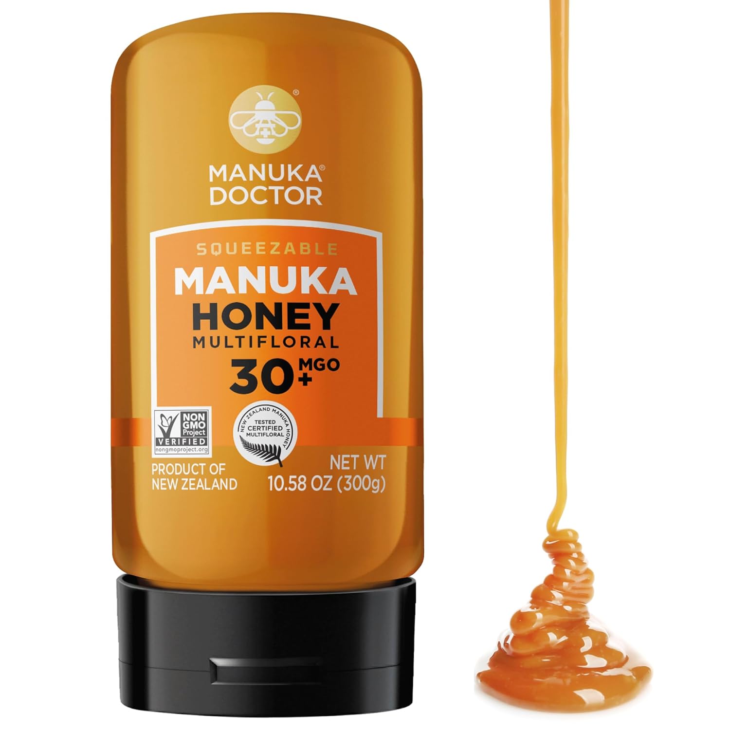 30 MGO Manuka Honey Squeezy 1