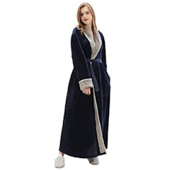 Plush Long Bathrobe