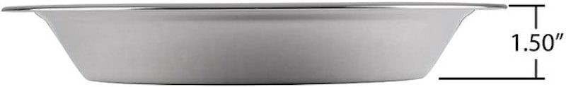 Stainless Steel Pie Pan 2