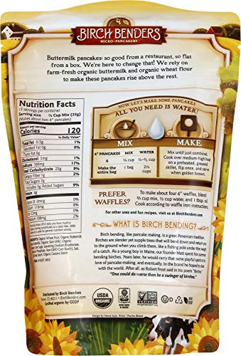 Organic Buttermilk Pancake and Waffle Mix 2