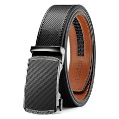 Leather Ratchet Belt Men