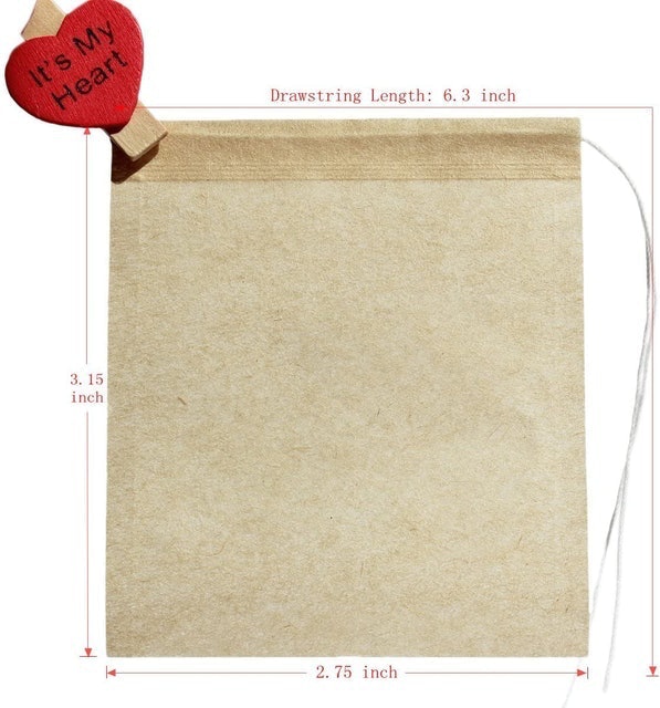 Bstean Tea Filter Bags (100 Filters) 3