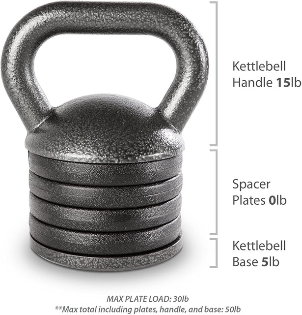 Adjustable Heavy-Duty Exercise Kettlebell 2