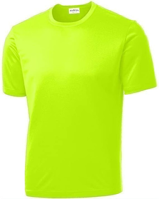 Men's Short Sleeve Moisture Wicking Athletic T-Shirt 1