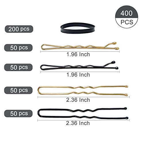 400 Pcs Hair Pins Kit 2