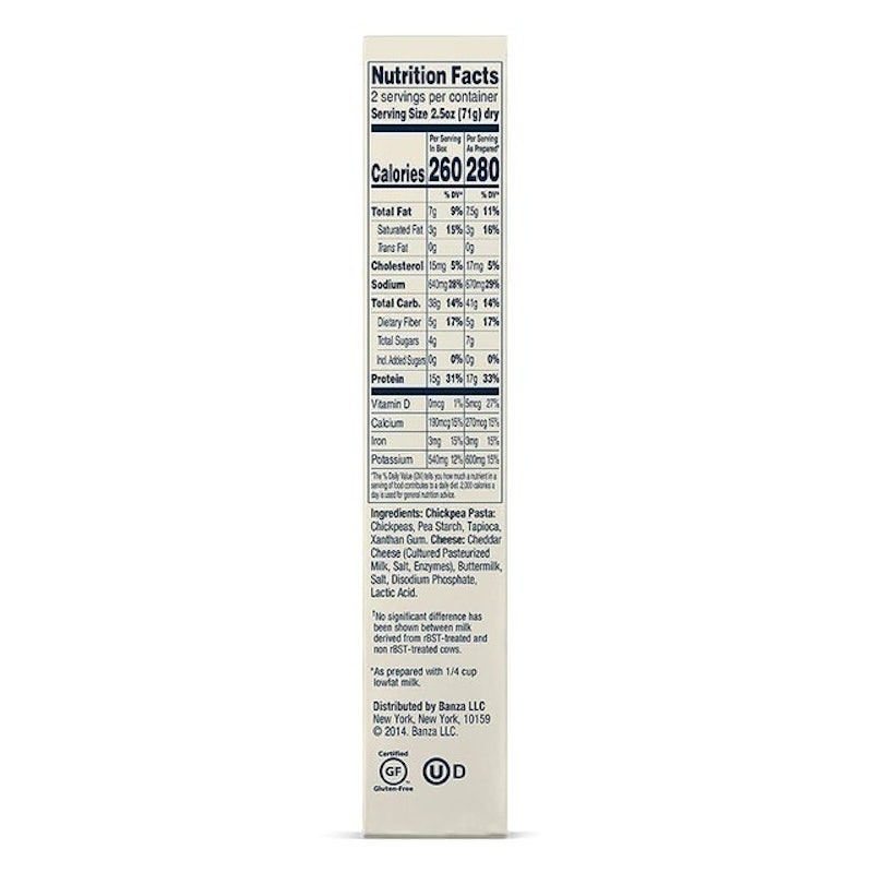 Chickpea Mac and Cheese Variety Pack 2