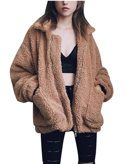 10 Best Women's Shearling Coats in 2022 (Levi's, Overland, and More) 2